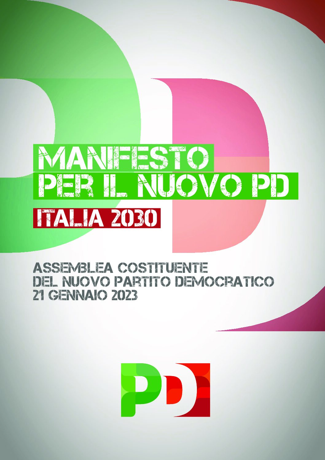 MANIFESTO PER IL NUOVO PD